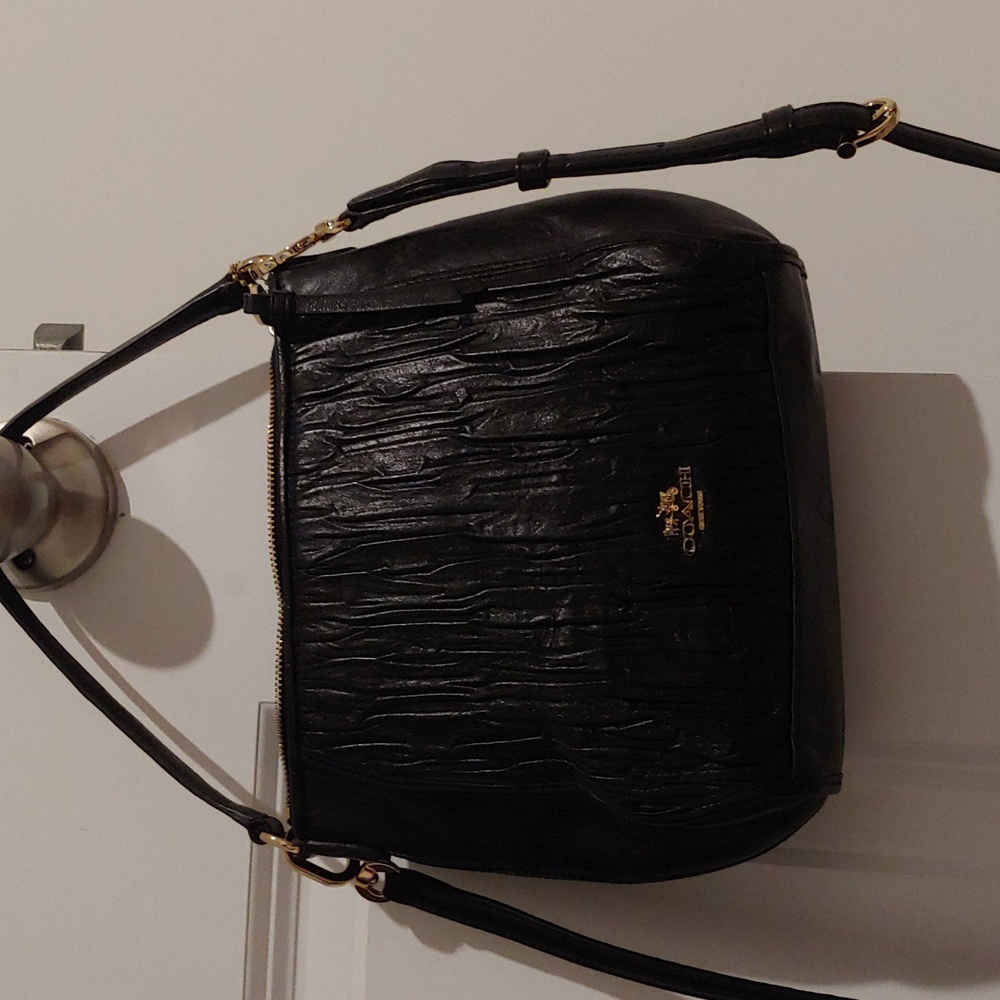Coach leather purse